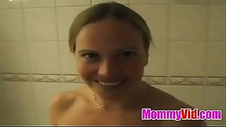 teens kissing older woman