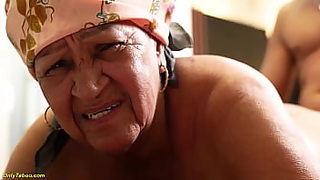 old woman fucking with young man
