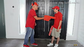 asian busty mom with midget mini man bat