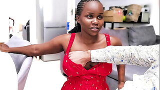 black milf fucks white girls