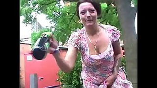 fucked mom with a bottle