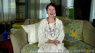 free three way anal granny