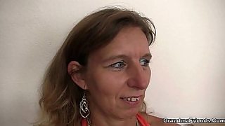 mature granny gets 18yo dick in chuck n