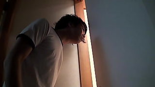 step son massaging mom