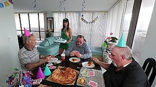 old men handjob