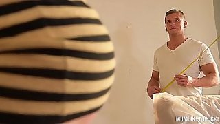 naked mom hard son
