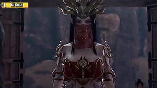 korean old man with young girl