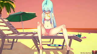 milf lesbo beach pic