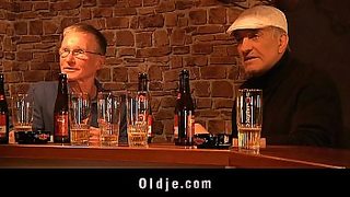 old men and young chicks fuck