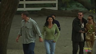 milf catches boy spying