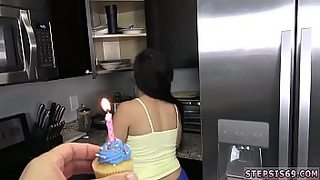 son forces his mom for fucking in kitchn