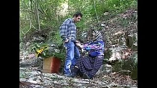 tits granny anal