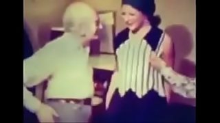 old man french kiss