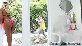 stepsister caught by mom having sex with