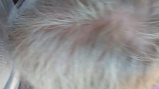 hairy granny riding a cock
